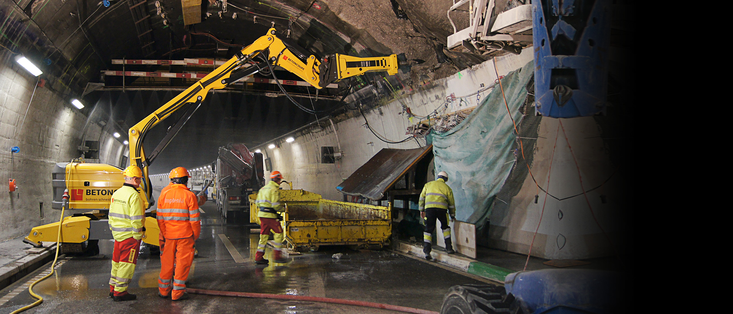 Tunnelling - Brokk Singapore